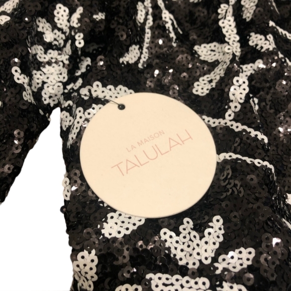 La Maison Talulah One Shoulder Sequin Mini Dress - Picture 4 of 8